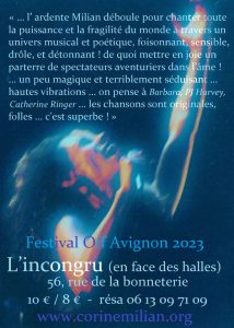 Corine Milian à Avignon